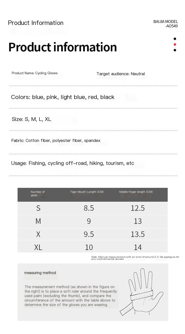 Fitness Gloves Image 1