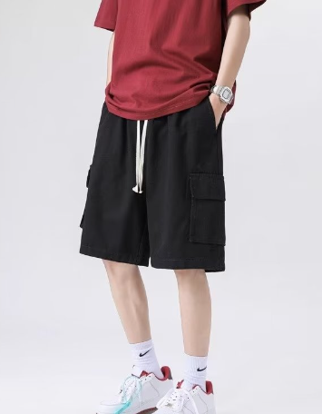 Hip-Hop Cargo Shorts Image 3