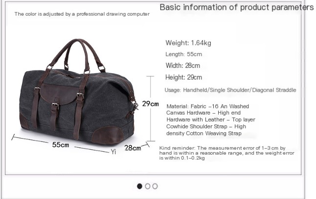 Outdoor Travel Bag Image 1