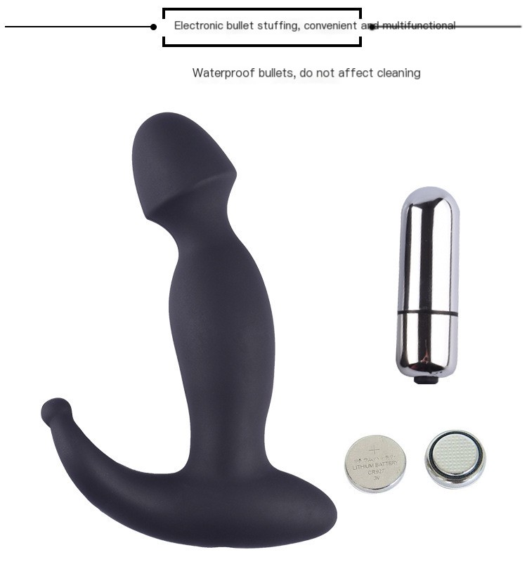 Tapón anal vibrador de silicona Imagen 1