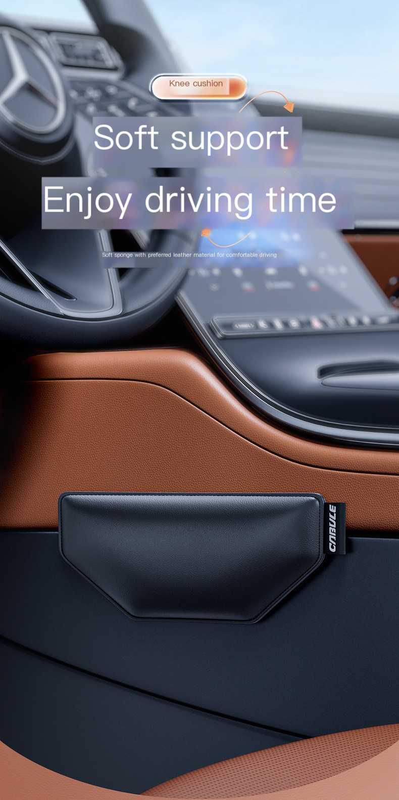 Car Seat Knee Pads