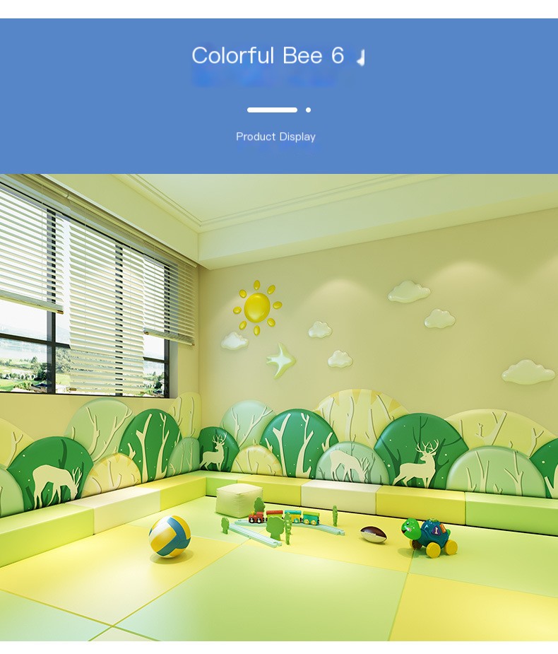 Forest-Themed Soft Wall Padding 1