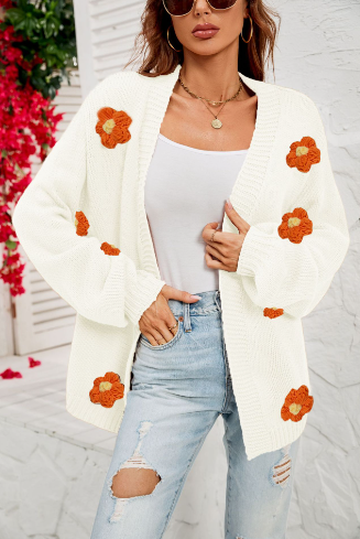 Floral Cardigan - Image 3