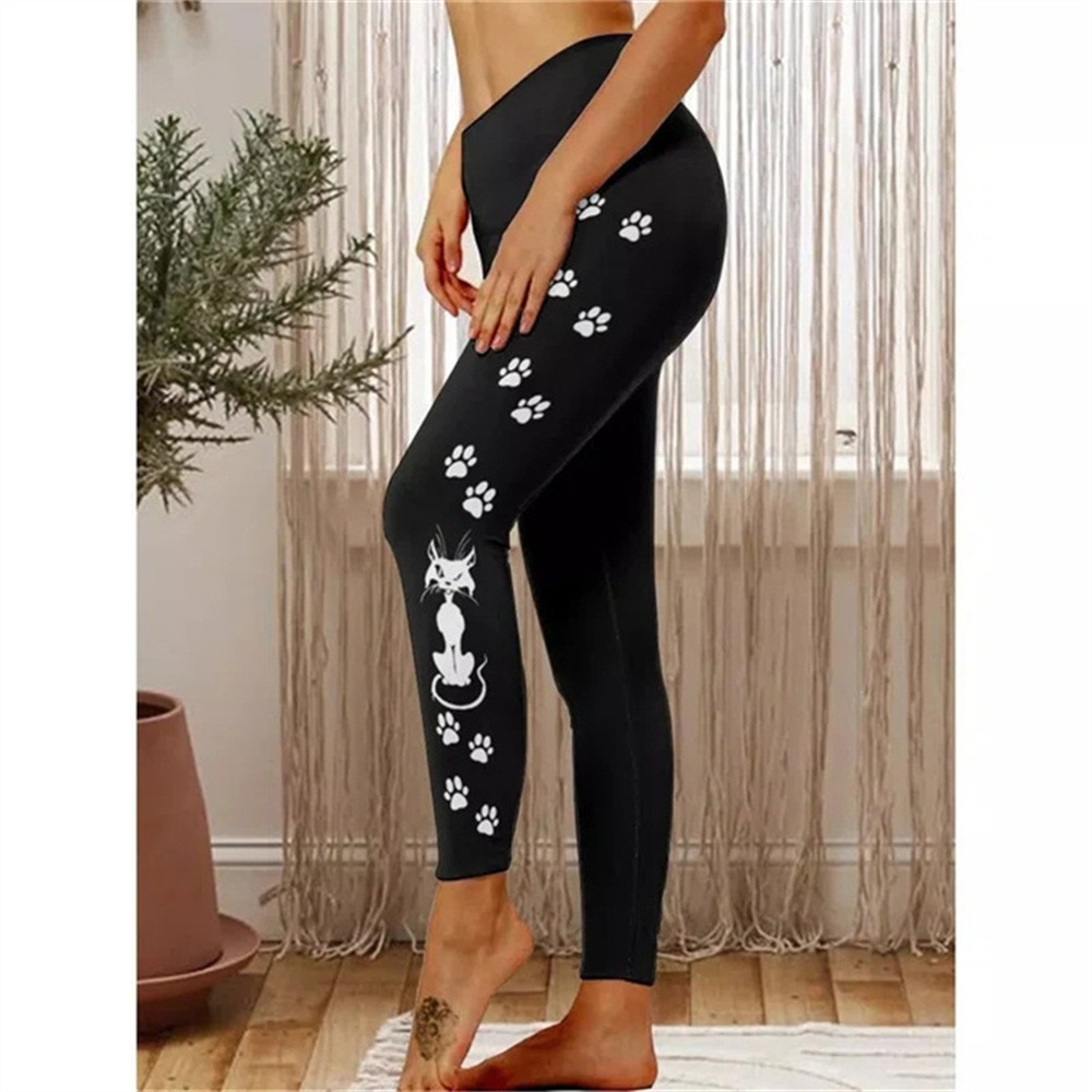 Digitaltrykkede leggings DDK-73