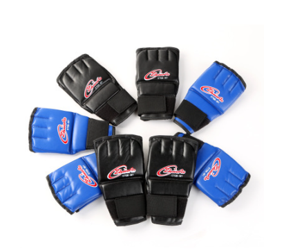 Fingerless Boxing Gloves - Close Up