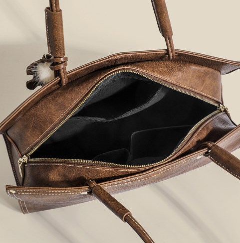 Stylish Tote Bag in Use