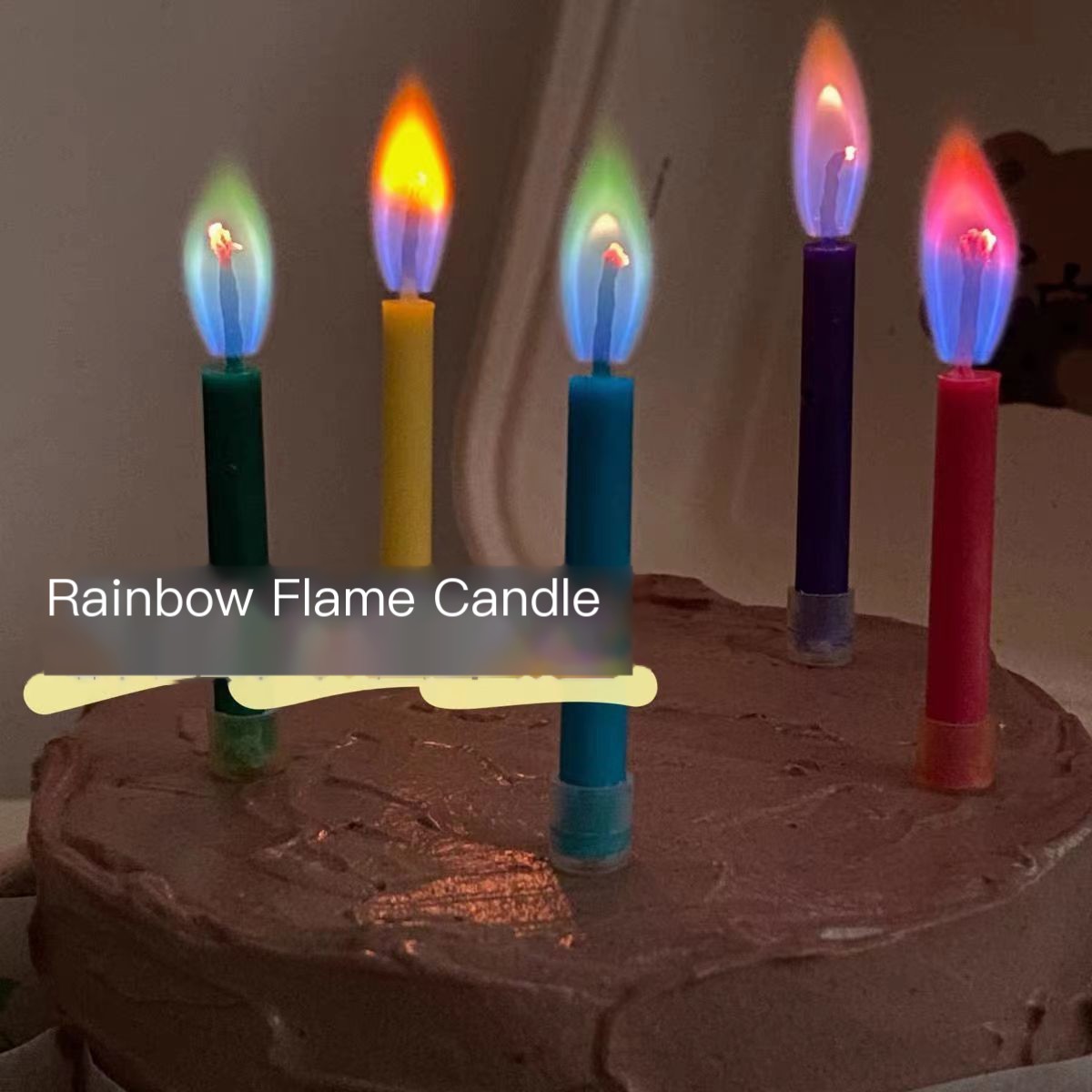 Colorful Flame Candle 2