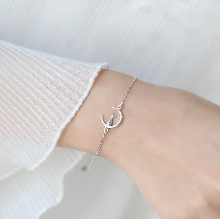 Moon Cat Bracelet