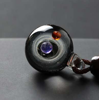 Creative Glass Pendant Necklace 11