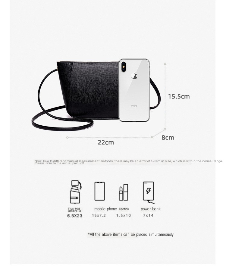 Cross-border women's small square bag image 4