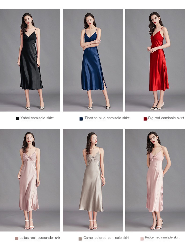 Imitation Silk Cami Nightgown 2