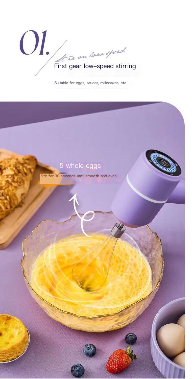 Mini Electric Whisk - Features