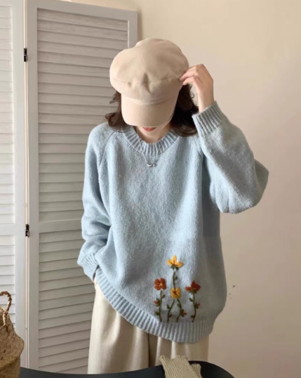 Pullover in Red