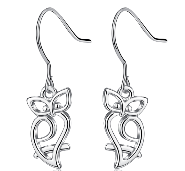 Elegant 925 Silver Earrings