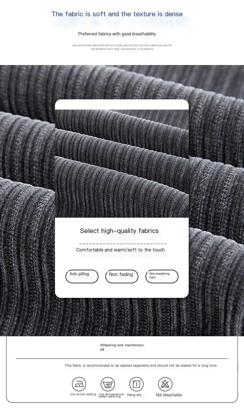 Men's Corduroy Trousers Image 3