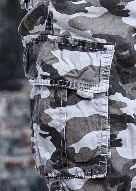 Pantalones cortos de camuflaje para hombre