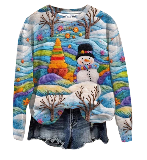Christmas Round Neck Top 6