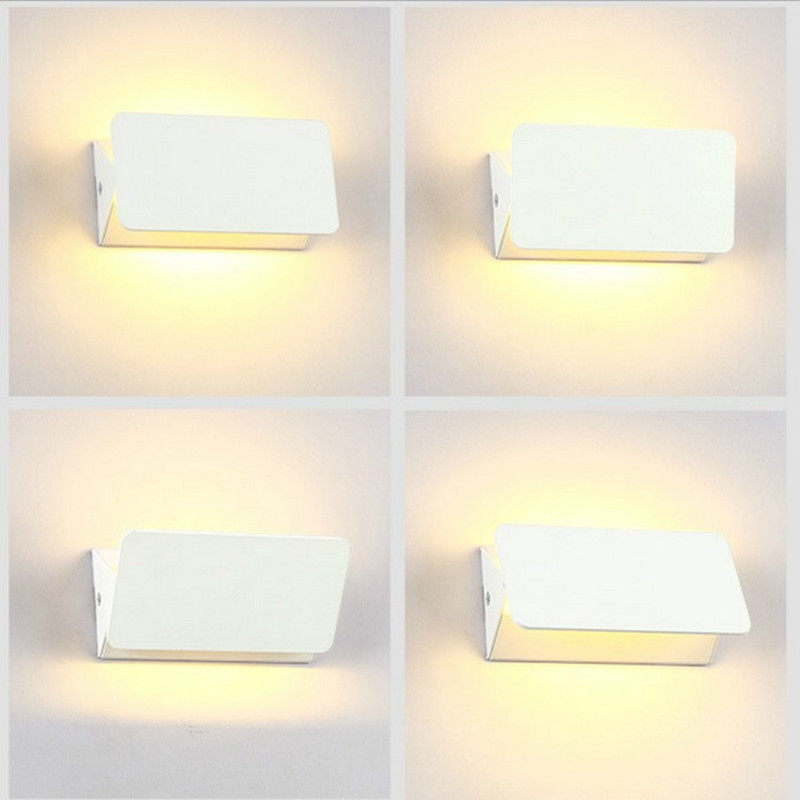 LED Aluminum Wall Light in use