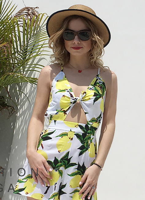 Mango Print Jumpsuit 3