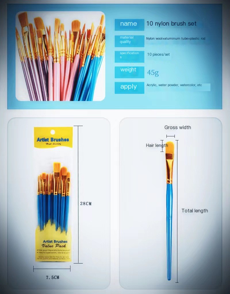 Painting Brush Set Image 2