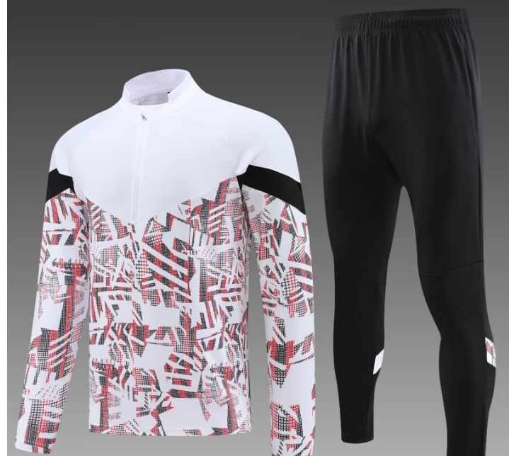 Half Pull Soccer Uniform Training Clothes Outfit