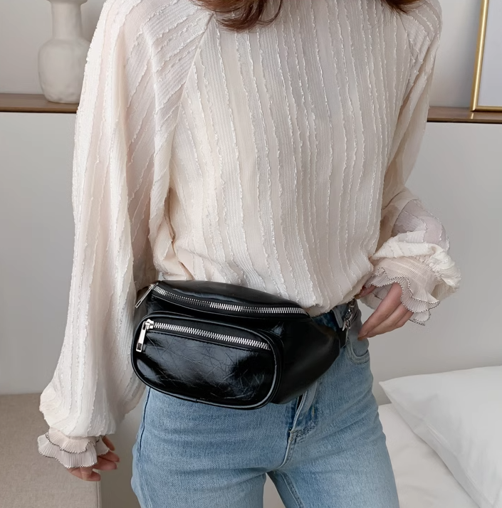 Trendy Chest Bag Black