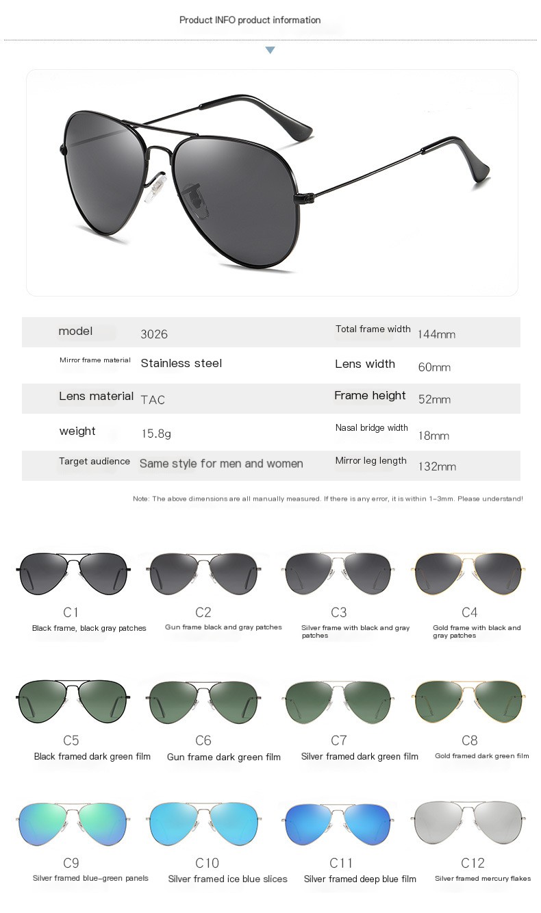3025 Polarized Sunglasses