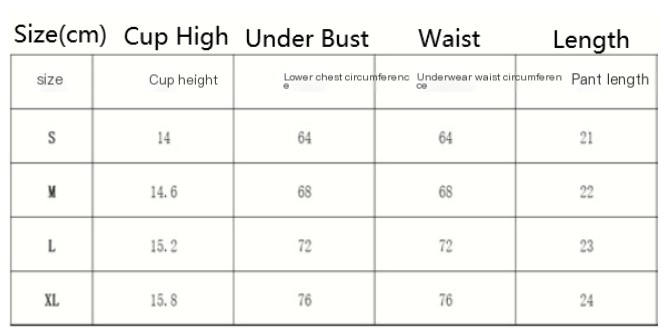 Women's Fashion Push-up Underwear Set 15
