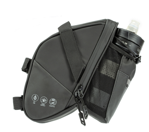 Bike Saddle Bag Waterproof Bike Rear Under Seat Storage Bag Water Bottle Pocket Cycling Pouch for MTB Mountain Road Bike 1.5L image