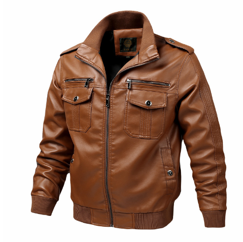 Cargo Jacket Detail on Model