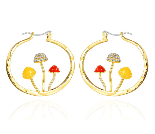 Mushroom Earring 1