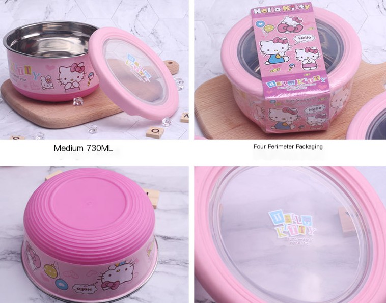Kitty Kawaii Bowl Image 1