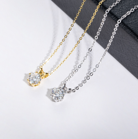 Moissanite Necklace Image 2