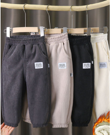 Calça Infantil Peluciada Jogger