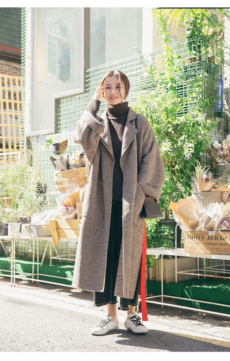 Plaid Coat Image 4