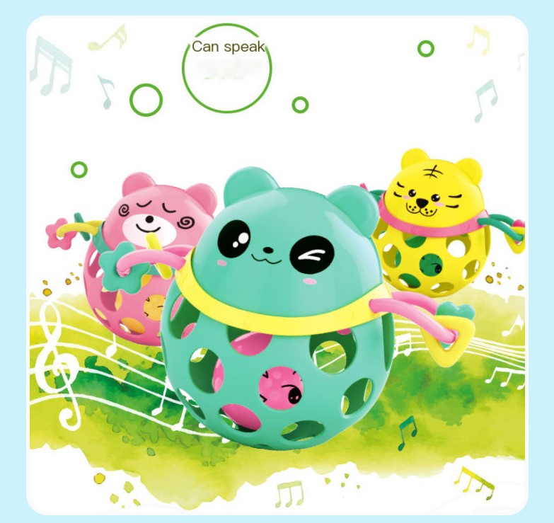 Baby Hand Rattle in Action