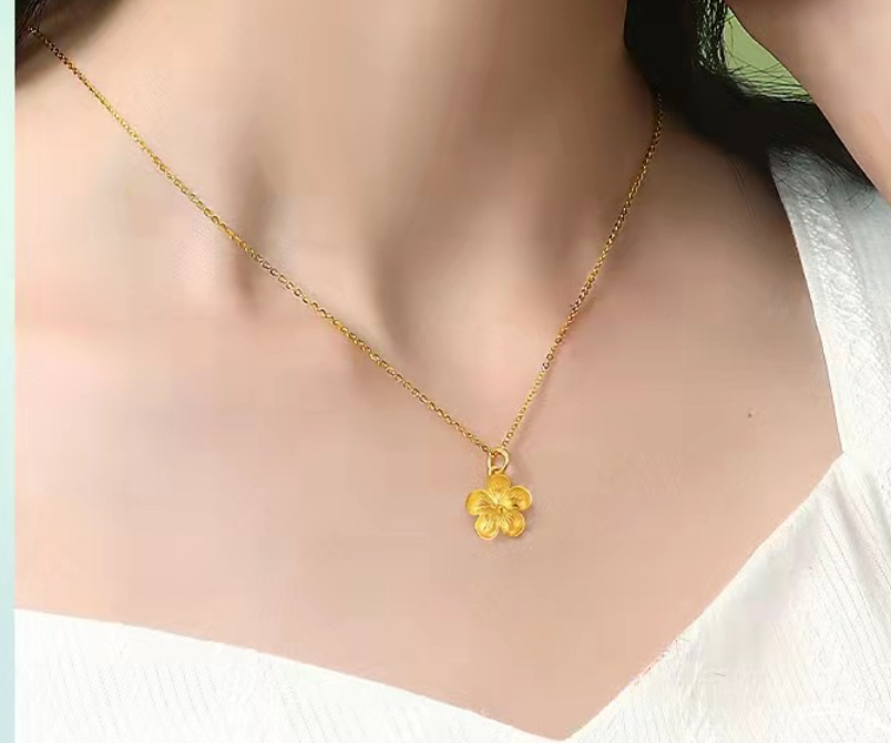 Hawaii Flower Necklace 4