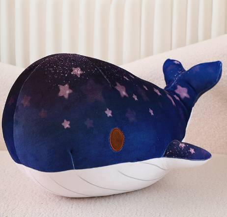 Solaris Shimmer Whale Plushie - Soft Material
