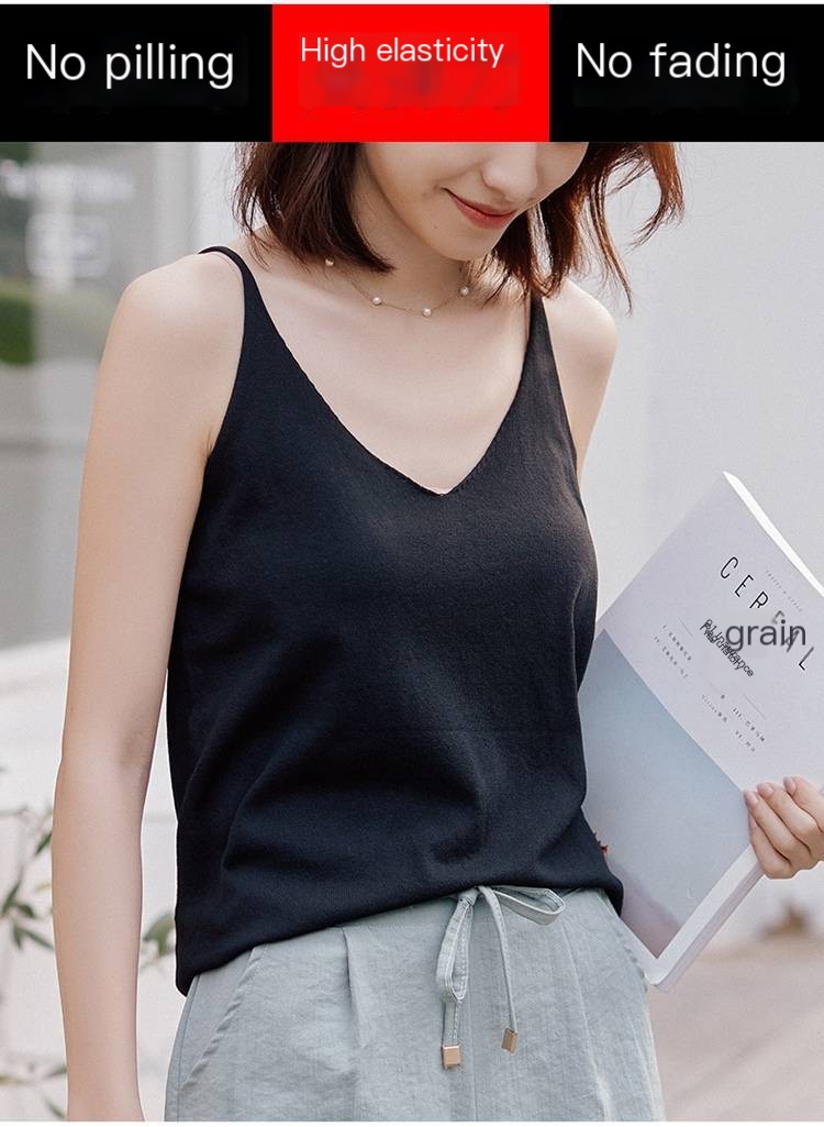 Knitted Sleeveless Top - Image 4