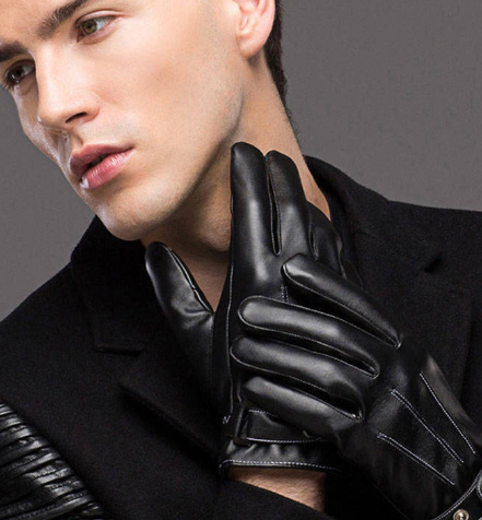 Leather Gloves Image 3