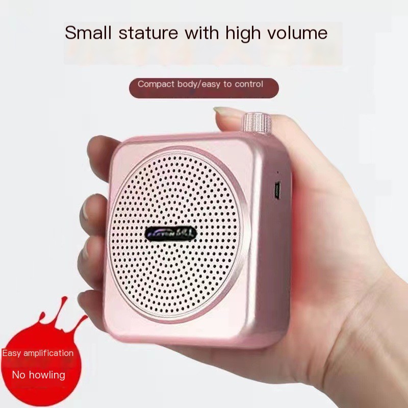 Wireless Microphone Amplifier in Use