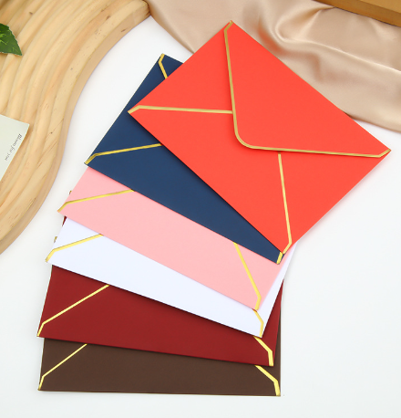 Gold-rimmed Envelopes