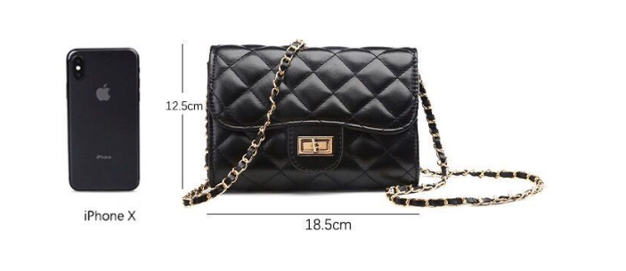 PU Sweet Lady Casual Korean-style Shoulder Crossbody Bag