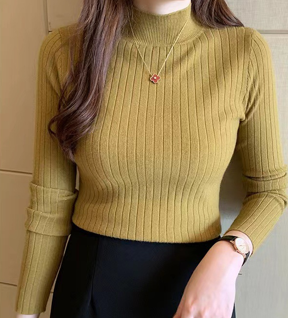 Sexy high neck slim short tie up top