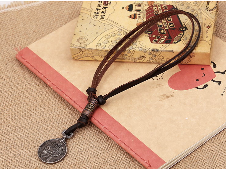 Elegant Leather Necklace