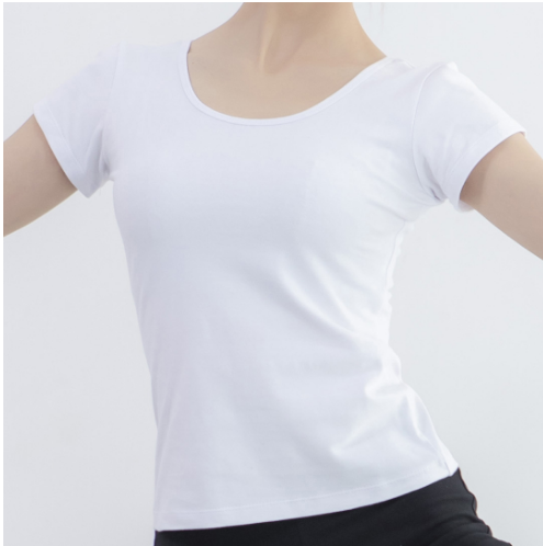 Backless T-Shirt - White