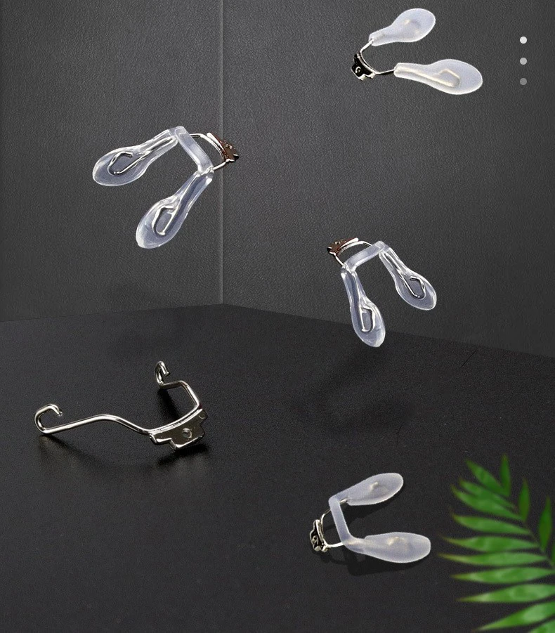 Glasses non-slip nose pad integrated U-shaped conjoined silicone children's anti-pressure screw universal nose bridge glasses accessories image