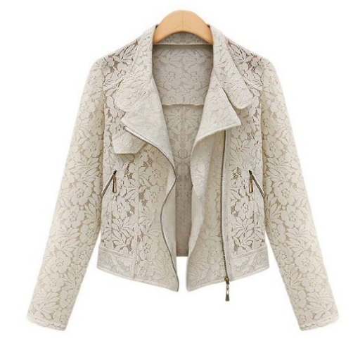 Autumn Lace Biker Jacket 3