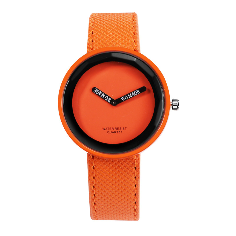 Minimalist Matte Leather Belt Watch - All Colors