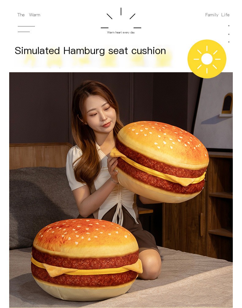 Hamburger Pillow 1